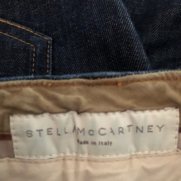 Stella McCartney High Rise Boyfriend Wide Leg Size 27 - Picture 8 of 11